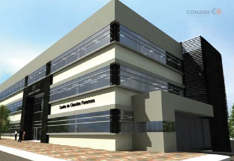 Diseño Centro de Ciencias Forenses de Tegucigalpa.